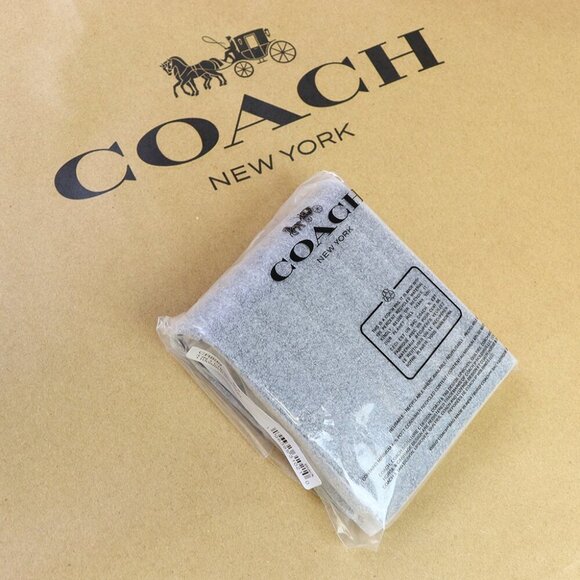 COACH MEN 3 IN 1 WALLET CR899 BLK - Picture 4 of 10